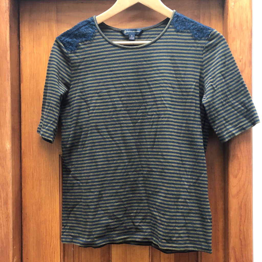 Brooks Brothers Stripe T-Shirt
